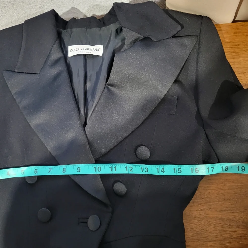 Dolce & Gabbana Womens Vintage Tailcoat Jacket - Picture 8 of 15
